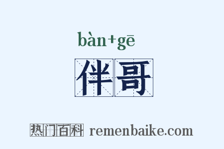 伴哥是什么意思的图片